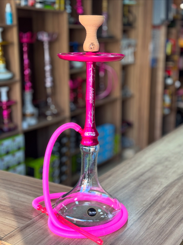 Narguile Al Farid Storm - Rosa Pink - Tabacaria Premium