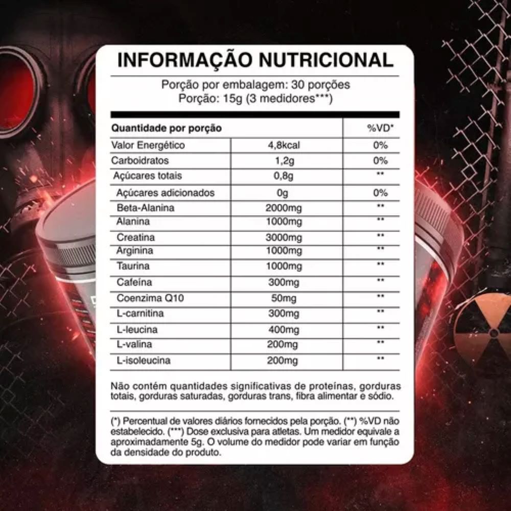 APOCALYPSE (450g) - DCX NUTRITION - DCX Nutrition | Suplementos