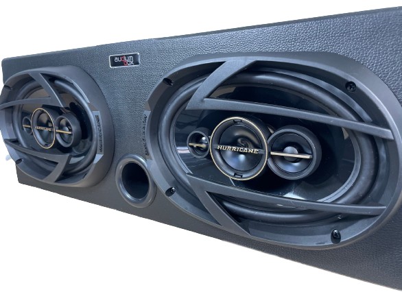 Caixa Montada Completa com Par Falante 6x9 Hurricane 260w Rms