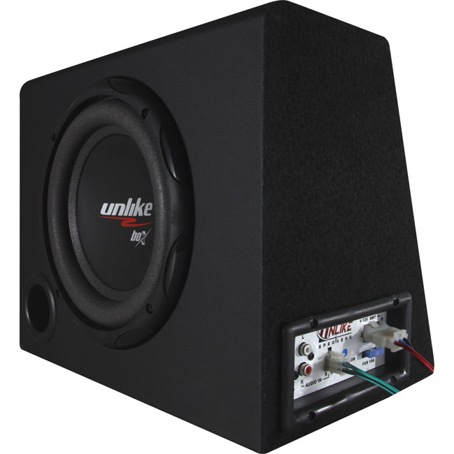 Caixa Amplificada Trapézio Carro 8 Polegadas 200w Rms Unlike Top