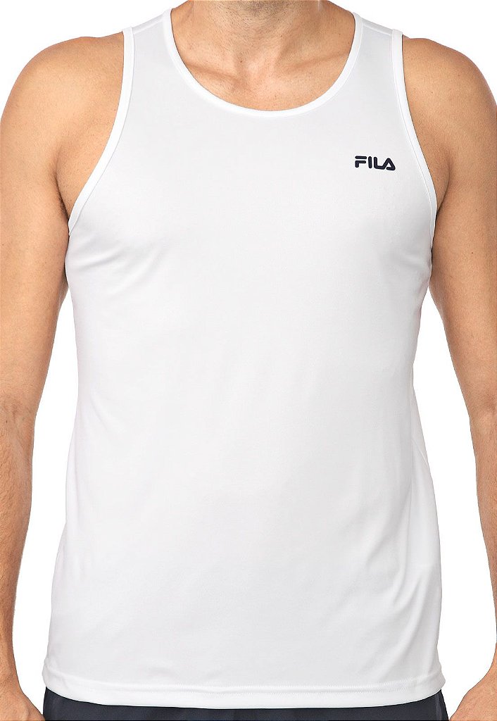 camiseta regata fila masculina