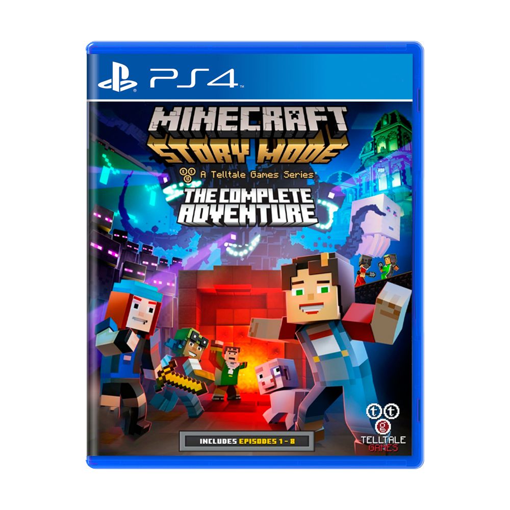 Jogo Minecraft: Story Mode (The Complete Adventure) - PS3