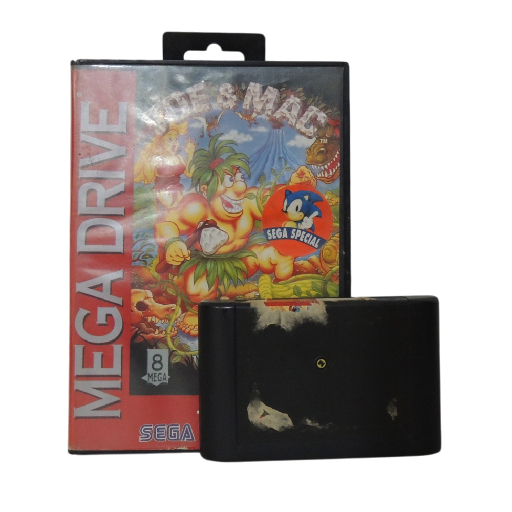 Jogo Joe & Mac - Mega Drive - MeuGameUsado