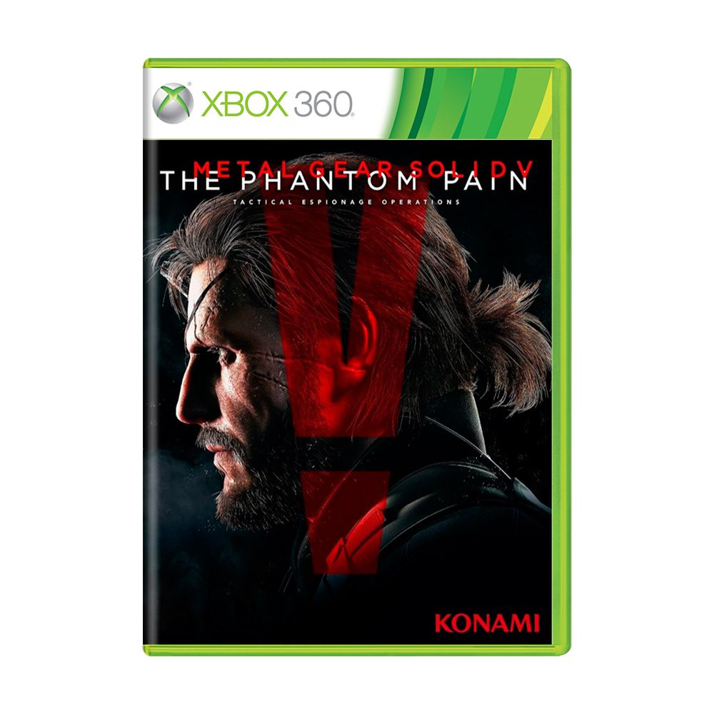 Jogo Metal Gear Solid V: The Phantom Pain - Xbox 360 (LACRADO