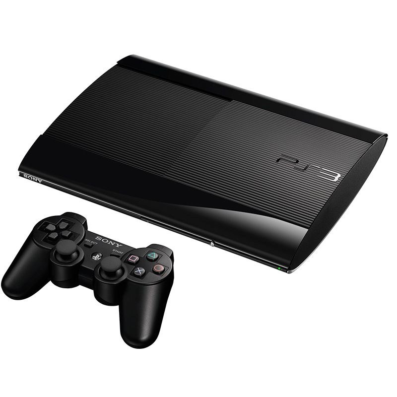 SONY PlayStation 3 本体 250GB コントローラー2個 Console PlayStation 3 Super Slim 250GB - Sony - MeuGameUsado