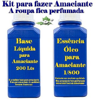 kit para fazer amaciante downy