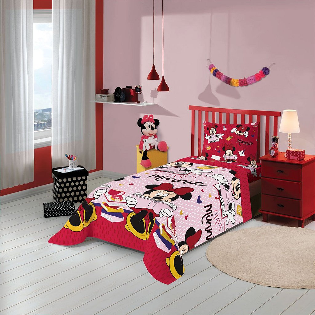 Jogo De Cama Solteiro Estampado Barbie Lepper 2 Pçs - Barbie