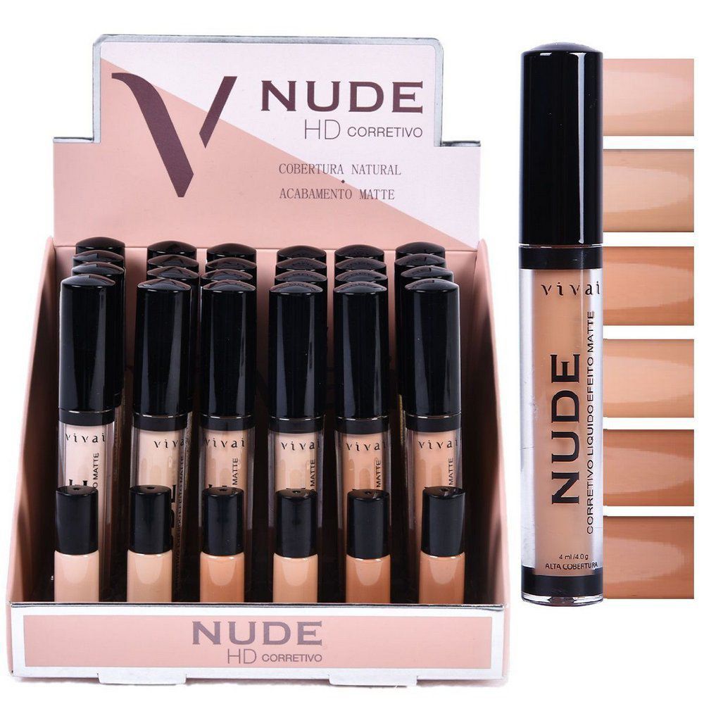 Corretivo Líquido Efeito Matte Nude Vivai (58911)