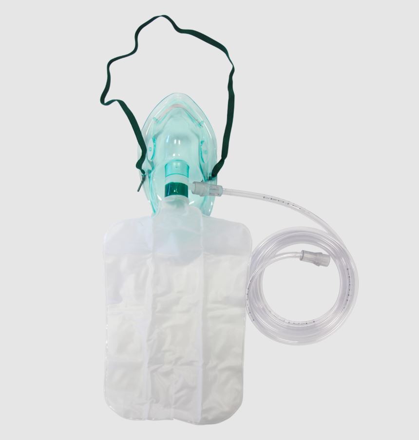 Máscara de Oxigênio de Alta Concentração Adulto com Reservatório - Protec -  Cirúrgica Salutar | Produtos Hospitalares