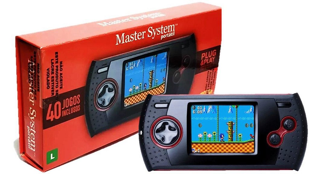 Sonic Chaos - Tec Toy - Master System, Produto Masculino Tectoy Usado  94080869