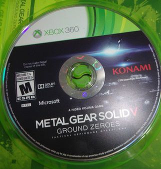 Gameteczone Usado Xbox 360 Metal Gear Solid V Ground Zeroes São Paulo SP -  Gameteczone a melhor loja de Games e Assistência Técnica do Brasil em SP