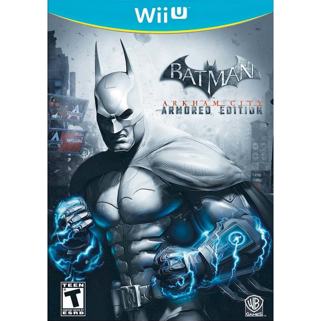 Gameteczone Jogo Nintendo Wii U Batman Arkham City Armored Edition