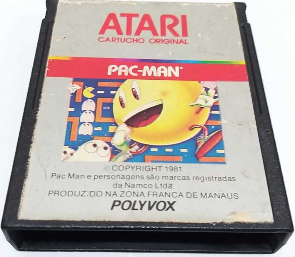Jogo Pac-man Original - Atari - Sebo dos Games - 10 anos!