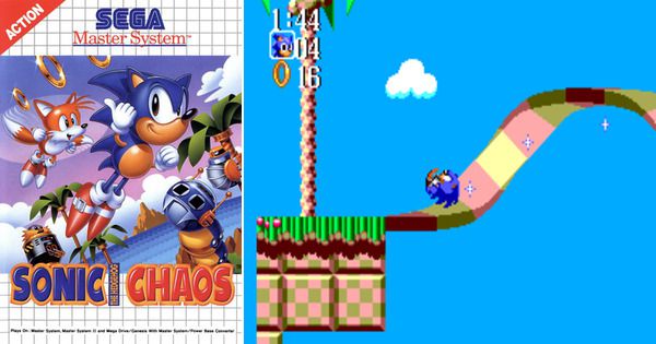 Jogo Sonic the Hedgehog Chaos - Master System - MeuGameUsado