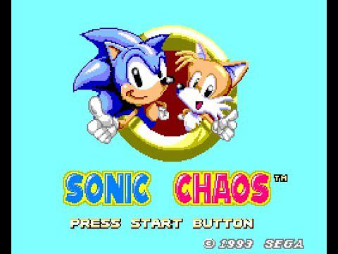 Jogo Sonic Chaos - Master System - Sebo dos Games - 10 anos!