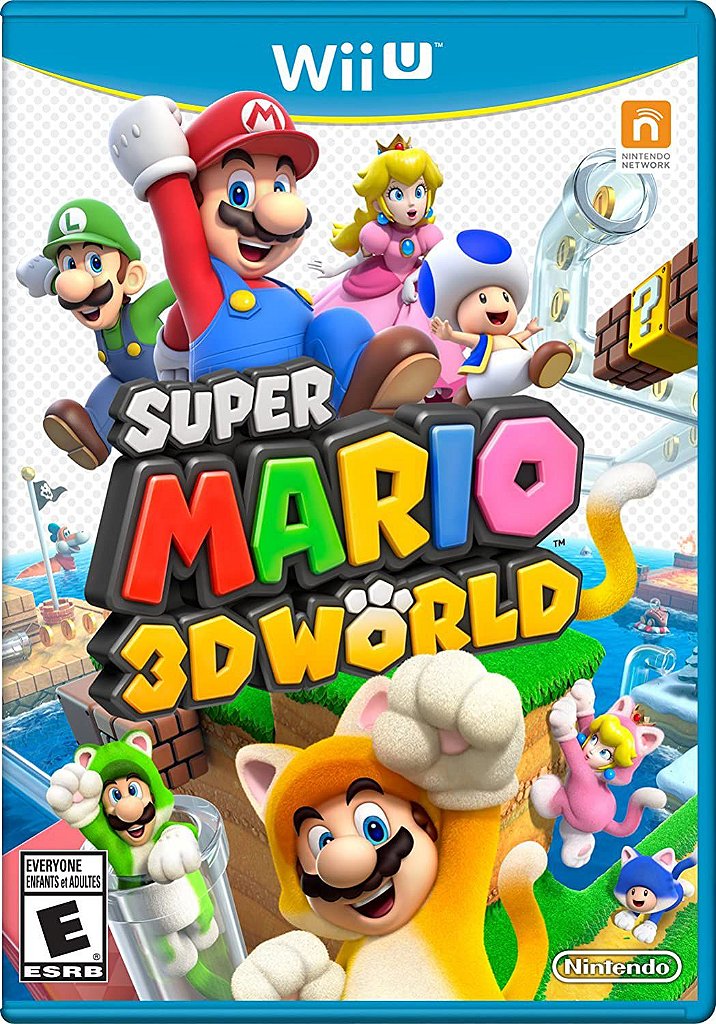 Jogo Super Mario 3D World - Wii U - Brasil Games - Console PS5