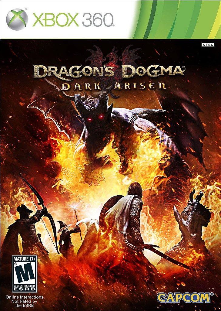 Jogo Xbox 360 Dragons Dogma Dark Arisen - Capcom - Gameteczone a melhor  loja de Games e Assistência Técnica do Brasil em SP