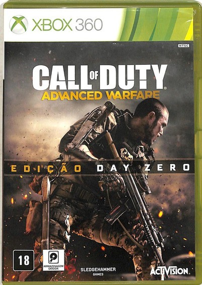 Jogo Xbox 360 Call of Duty Advanced Warfare Edição Day Zero - Activision -  Gameteczone a melhor loja de Games e Assistência Técnica do Brasil em SP