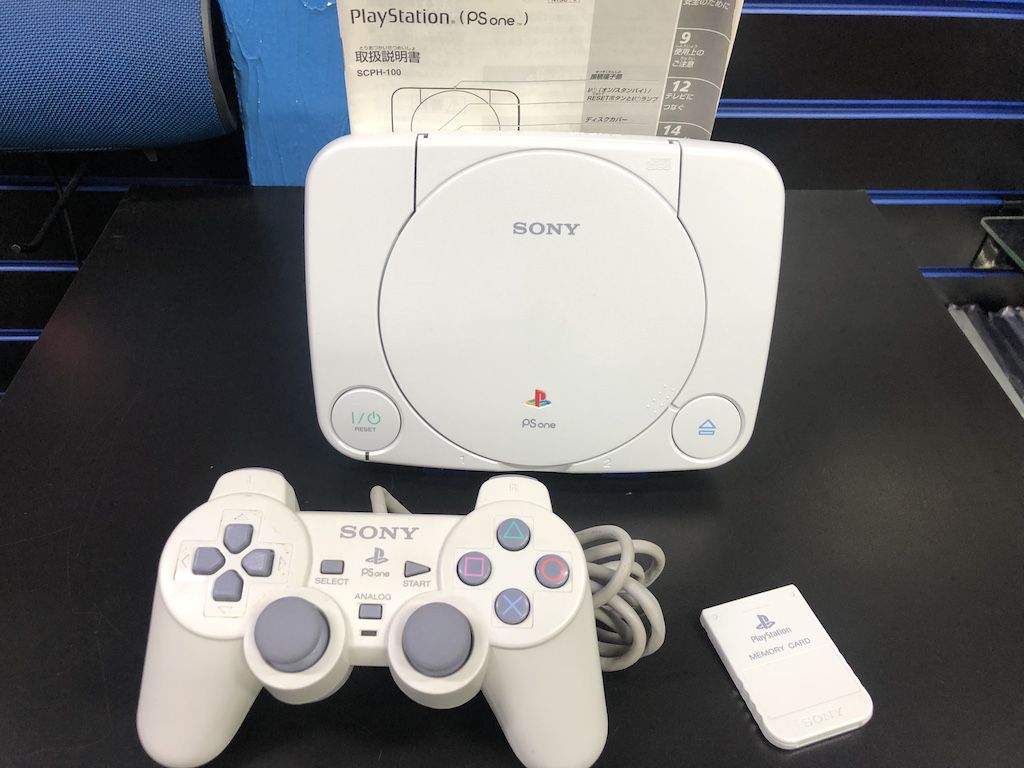 Sony Playstation 1 PSOne Slim Console Complete White