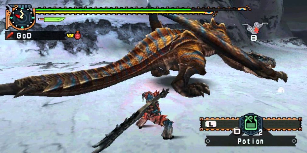 Gameteczone Usado Jogo PSP Monster Hunter Freedom Unite - Capcom