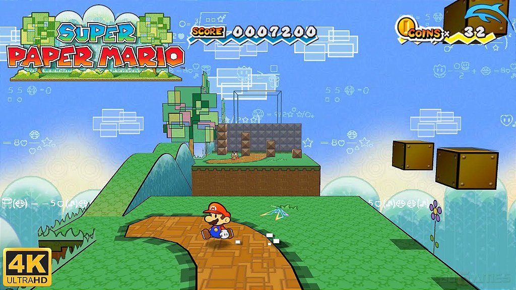 Jogo Super Paper Mario - Nintendo Wii (Usado) - Bragames