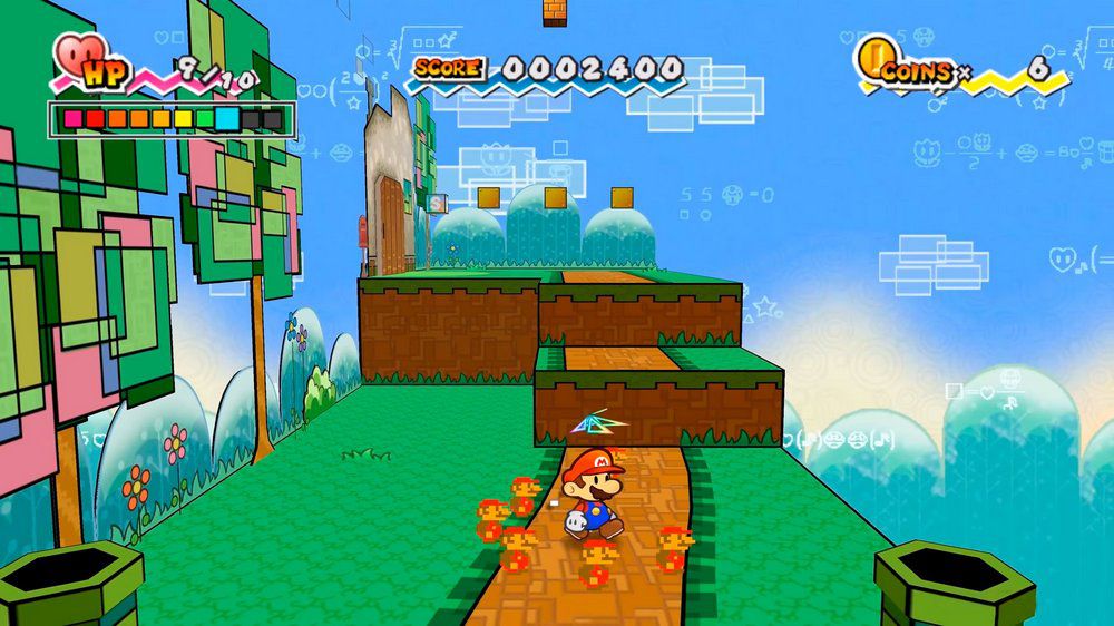 Jogo Super Paper Mario - Nintendo Wii (Usado) - Bragames