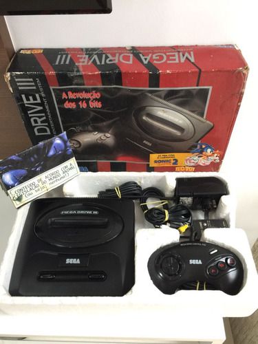 Gameteczone Usado Console Mega Drive III 16 bits 02 Controle +