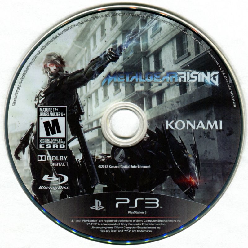 Metal Gear Rising PS3 Seminovo