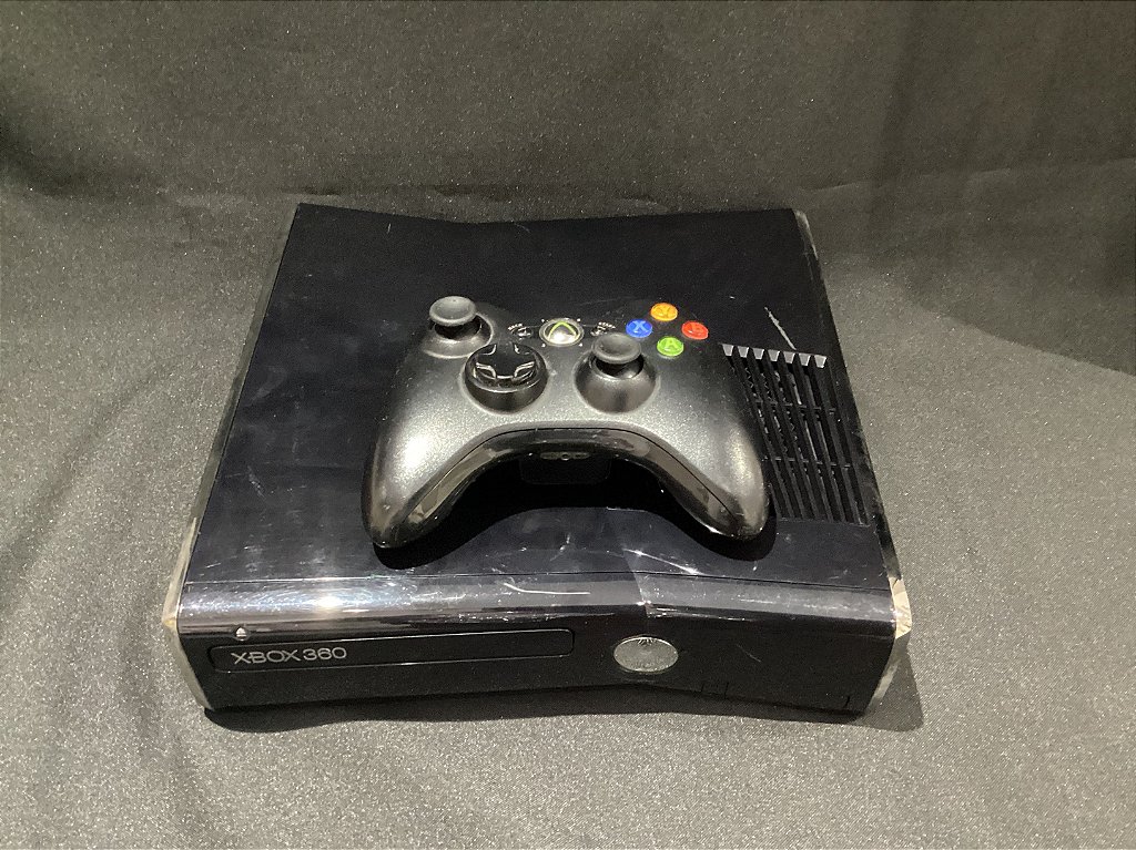 Console Xbox 360 Super Slim 4GB RGH 500GB + Jogos Digitais