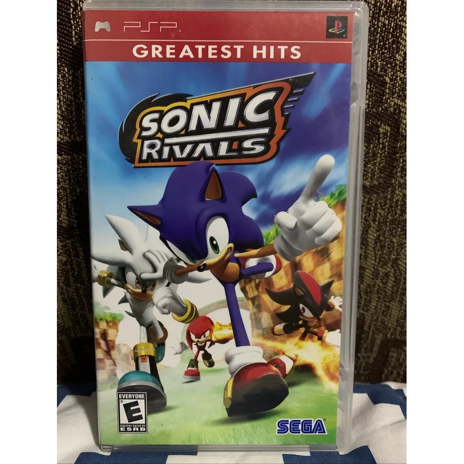 Jogo Sonic Rivals - PSP - MeuGameUsado