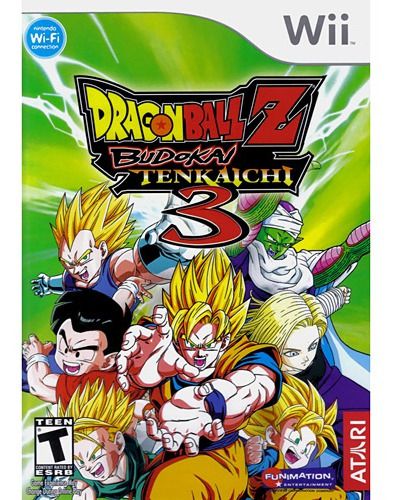 Jogo Dragon Ball Z: Budokai Tenkaichi 3 - Wii (Japonês) - MeuGameUsado