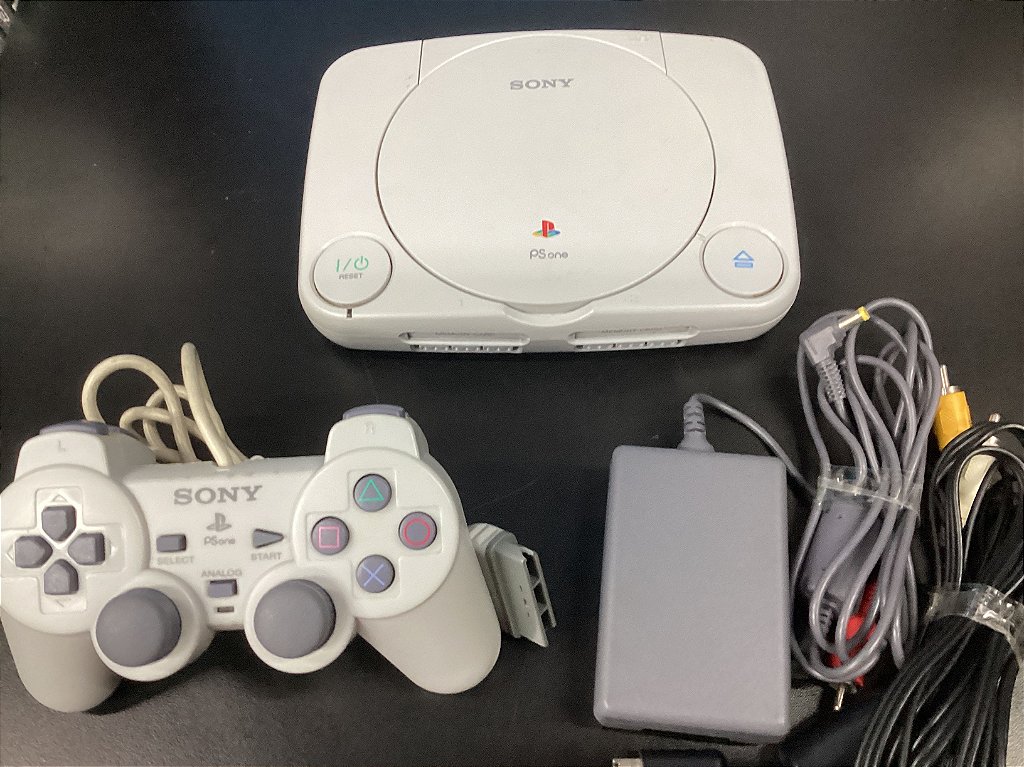 Console Playstation 1 Slim PS One + Controle Original + Memory Card Japônes  - Sony - Gameteczone a melhor loja de Games e Assistência Técnica do Brasil  em SP