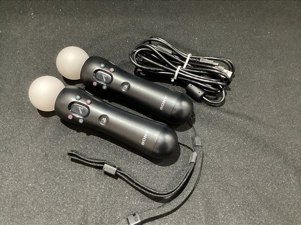 2 Pack Sony PlayStation Move VR Motion Controllers PS4 