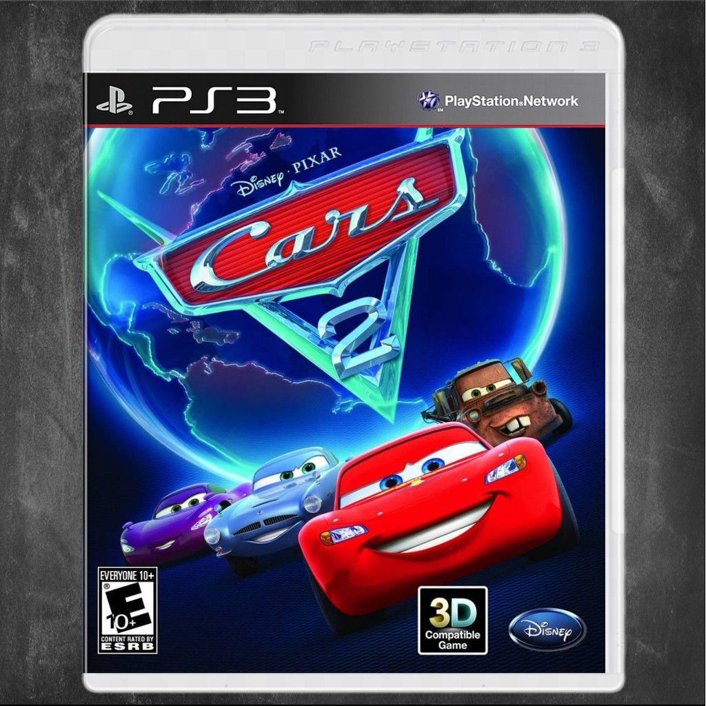 Disney Pixar Carros - Ps2 Classic - Jogos Ps3 Psn