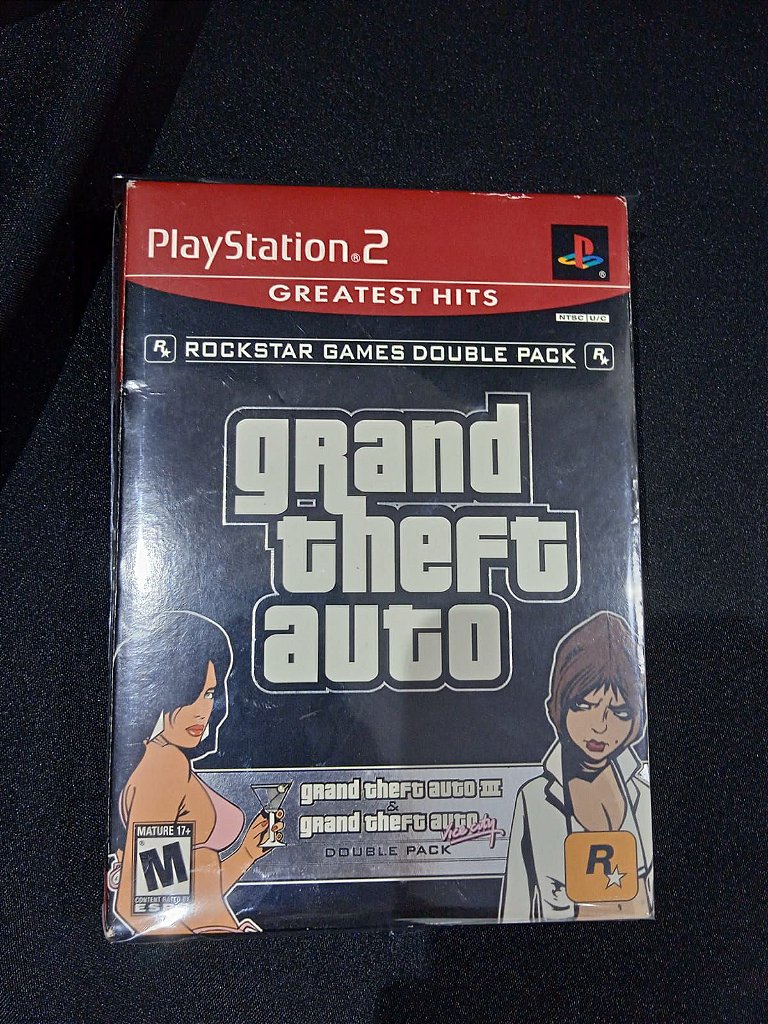 Grand Theft Auto Double Pack: Grand Theft Auto III / Grand Theft Auto Vice  City - PlayStation 2