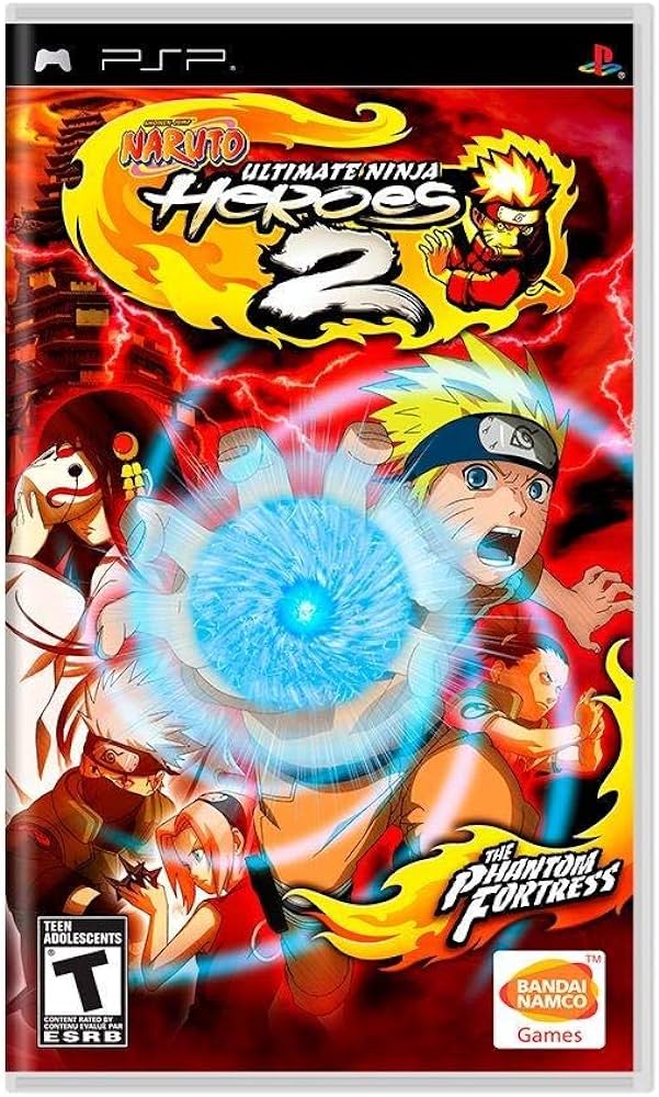 Jogo PSP Naruto: Ultimate Ninja Heroes 2 - Bandai Namco