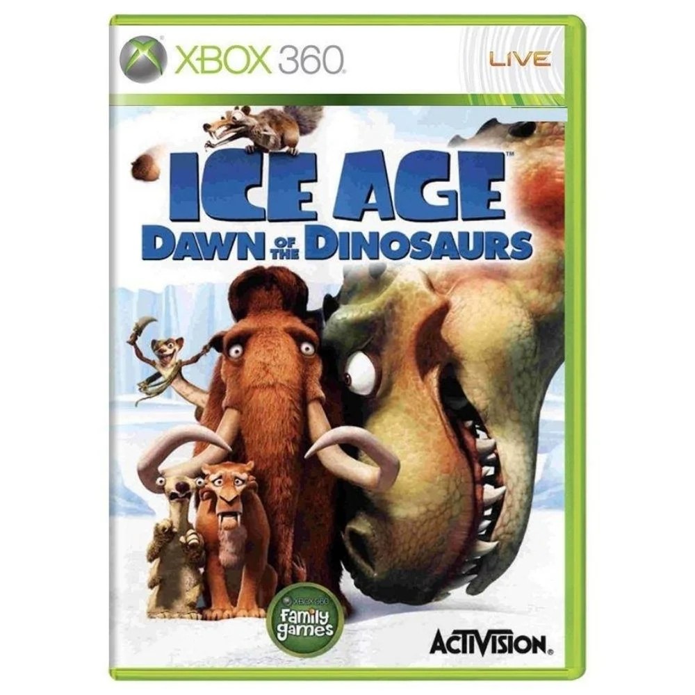 Um dinossauro está no fundo de um controlador de jogo de dinossauro que diz  xbox 360.