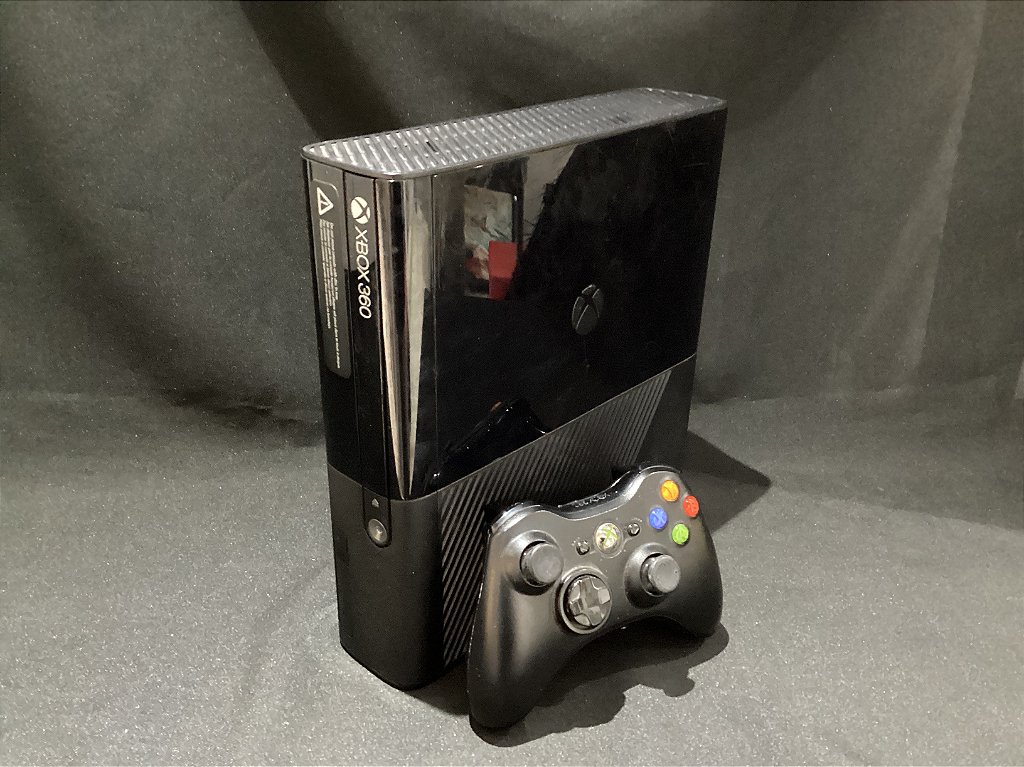 Console Xbox 360 Slim 250Gb Com Caixa - Microsoft - Gameteczone a