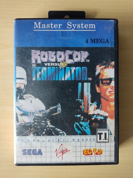 適切な価格 セガマスターシステム ROBOCOP VERSUS THE TERMINATOR euro