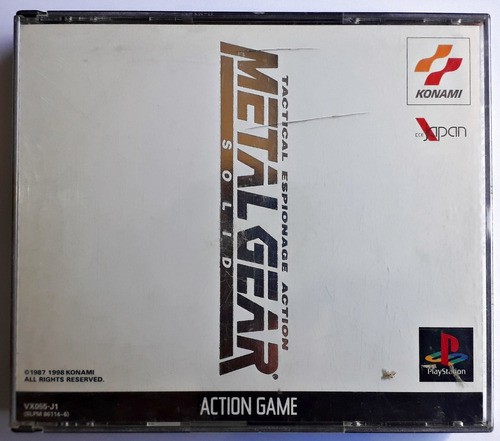 Titulo: Gameteczone Jogo PS1 Metal Gear Solid (JAPONÊS) - São