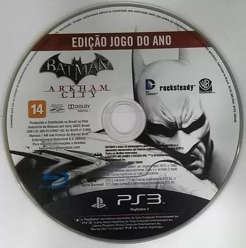 Gameteczone Jogo PS3 Batman Arkham City (Edição Jogo Do Ano) (LOOSE) -  Gameteczone a melhor loja de Games e Assistência Técnica do Brasil em SP