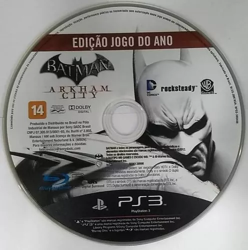 BATMAN ARKHAM CITY PS3 - VT GAMES