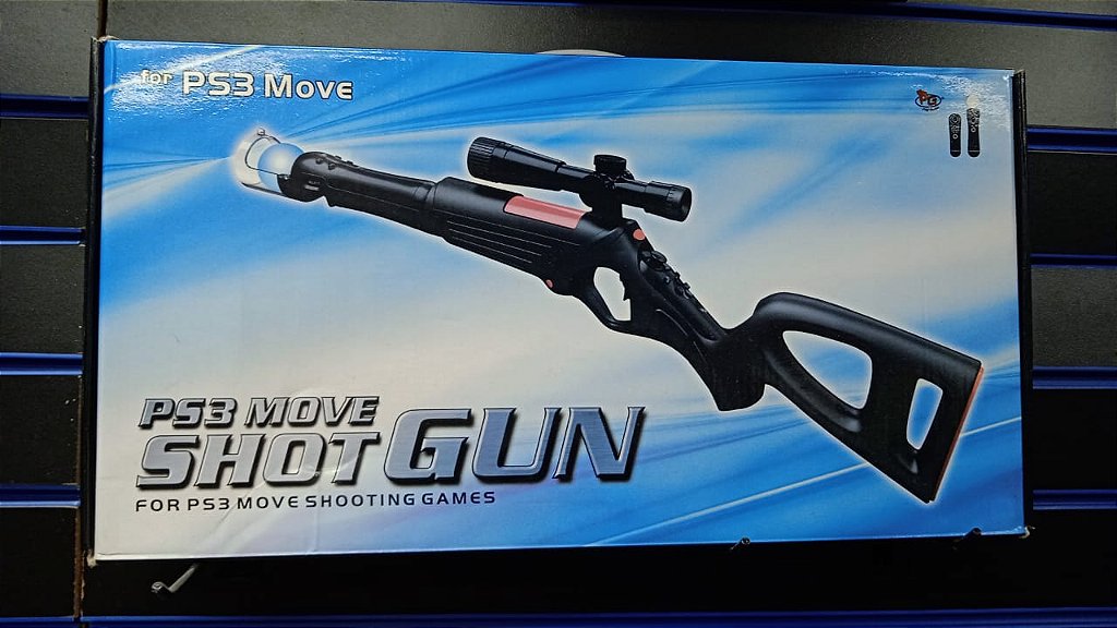 Acessório Rifle PS3 Move Shot Gun - PG Games