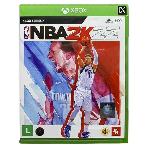 Jogo - Xbox - NBA 2k22 - Series X - Microsoft