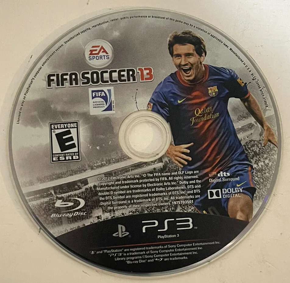 Jogos PS3 - FIFA 10, FIFA 11, FIFA 12, FIFA 13, FIFA 14, FIFA 15