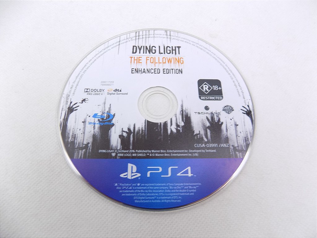 Dying Light The Following Enhanced Edition On Playstation 4 PS4