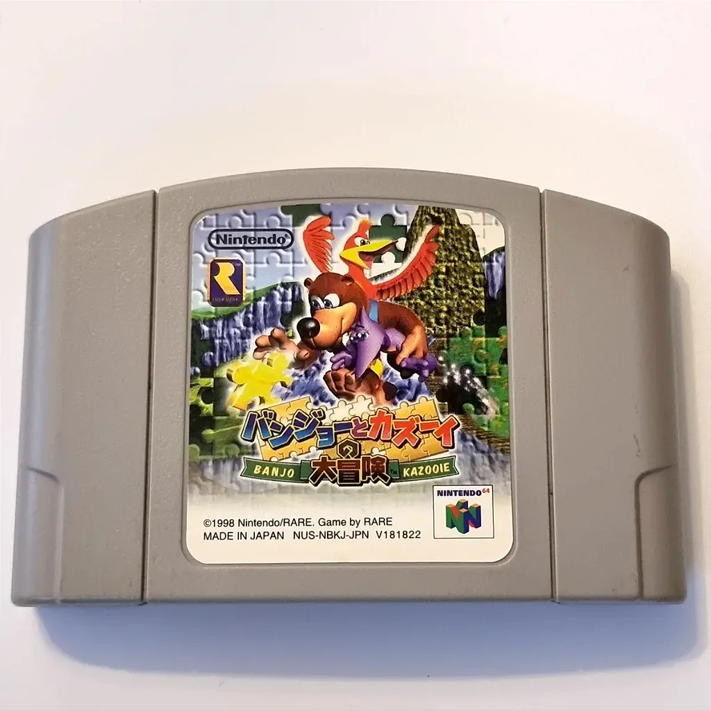 Titulo: Gameteczone Jogo Nintendo 64 Banjo Kazooie (JAP - São