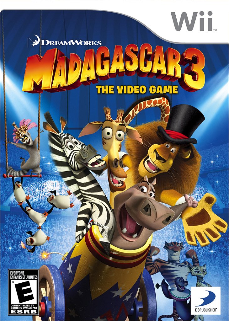 Titulo: Gameteczone Jogo Wii Madagascar 3: The Video Ga - São