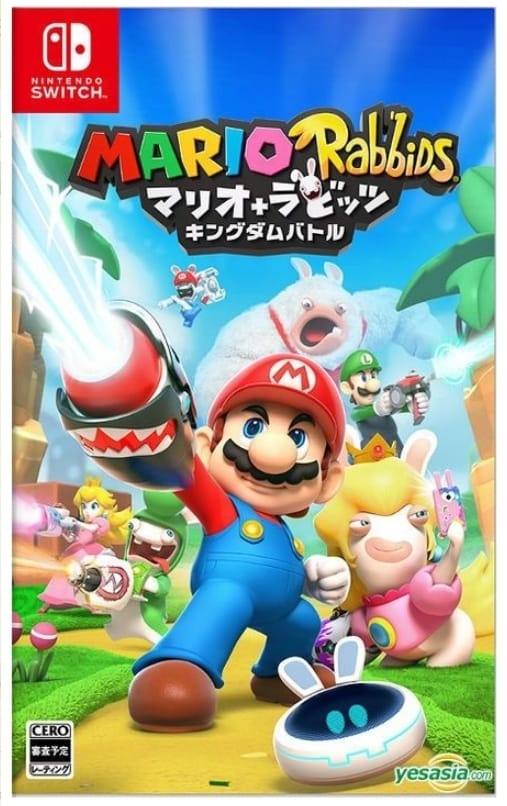 Nintendo Switch ゲーム Jogo Nintendo Switch Mario + Rabbids Kingdom Battle - LOOSE
