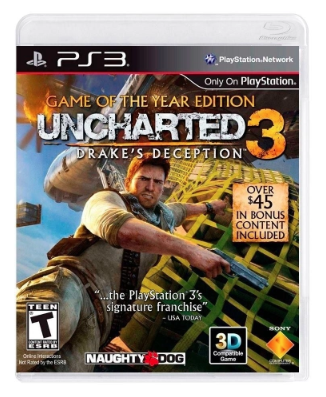 Jogo PS3 Uncharted Drakes Deception Game Of The Year Edition Sony